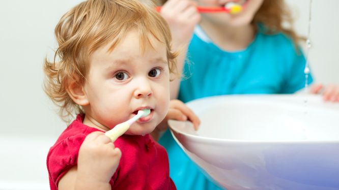 Higiene bucal en niños
