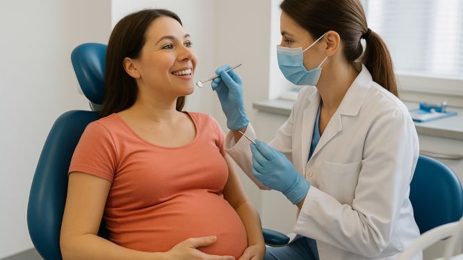 El embarazo y la salud dental