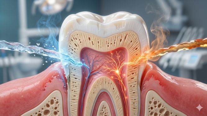 Sensibilidad dental al frío o al calor: por qué ocurre y cómo aliviarla